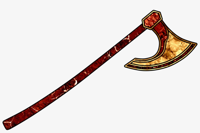 Goldfuss' Battle-axe - Battle Axe, transparent png download