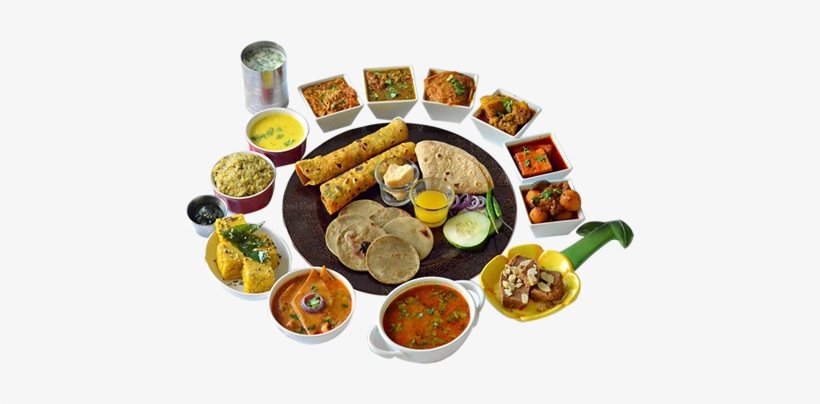 Kathiyawadi - Food Thali, transparent png download
