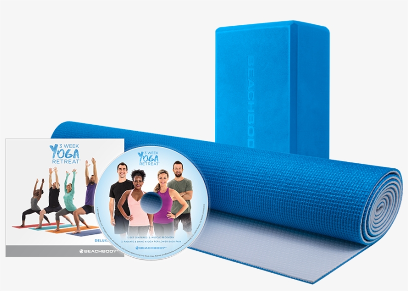 3 Week Yoga Retreat® Deluxe Upgrade Kit - Exercise Mat, transparent png download