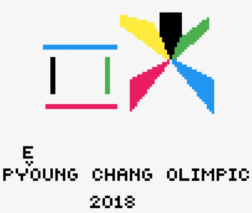 Pyeong Chang 2018 Olympics Logo - Pyeongchang County, transparent png download