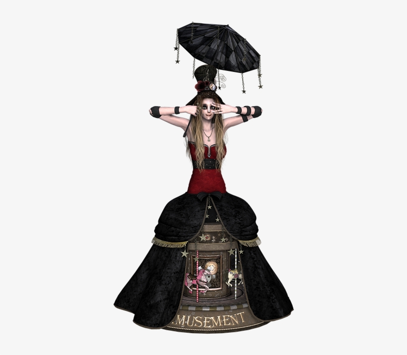 Steampunk Girl Png, transparent png download