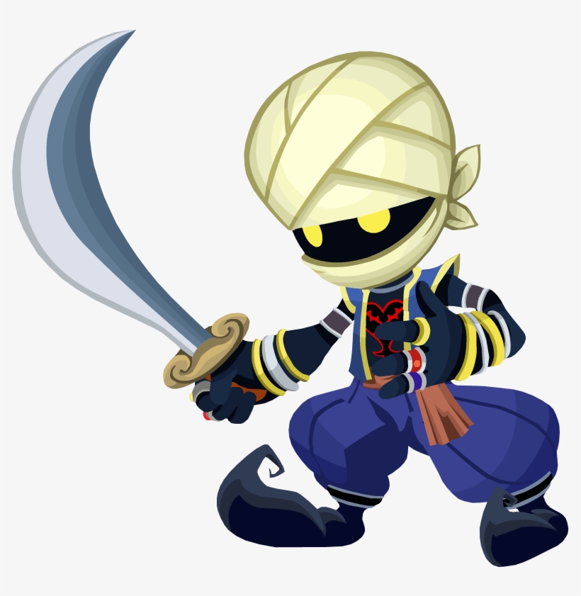 Khx-bandit - Kingdom Hearts Heartless Bandit, transparent png download