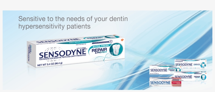Sensodyne Daily Repair And Protect Toothpaste Power, transparent png download