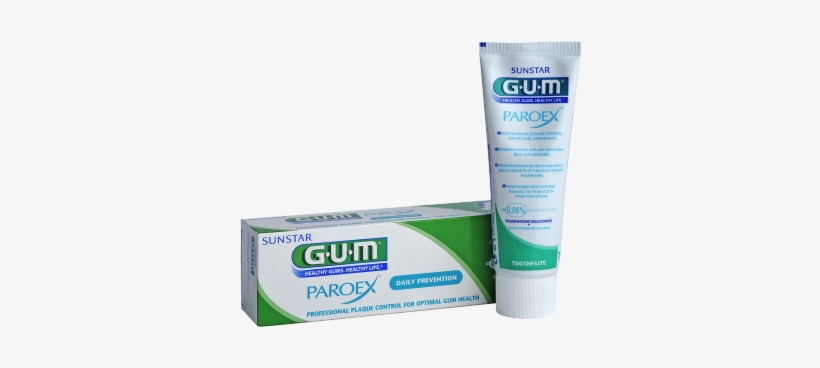 Gum® Paroex® Maintenance Toothpaste - Gum Paroex 0.06, transparent png download