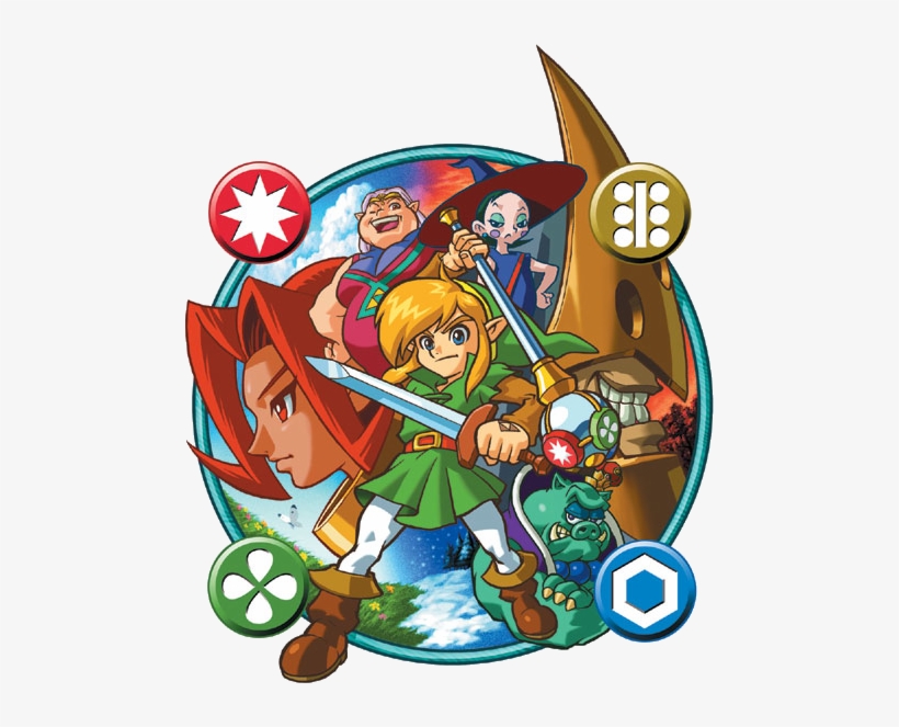 Oracle Of Seasons Characters - Legend Of Zelda Oracle Of Seasons, transparent png download