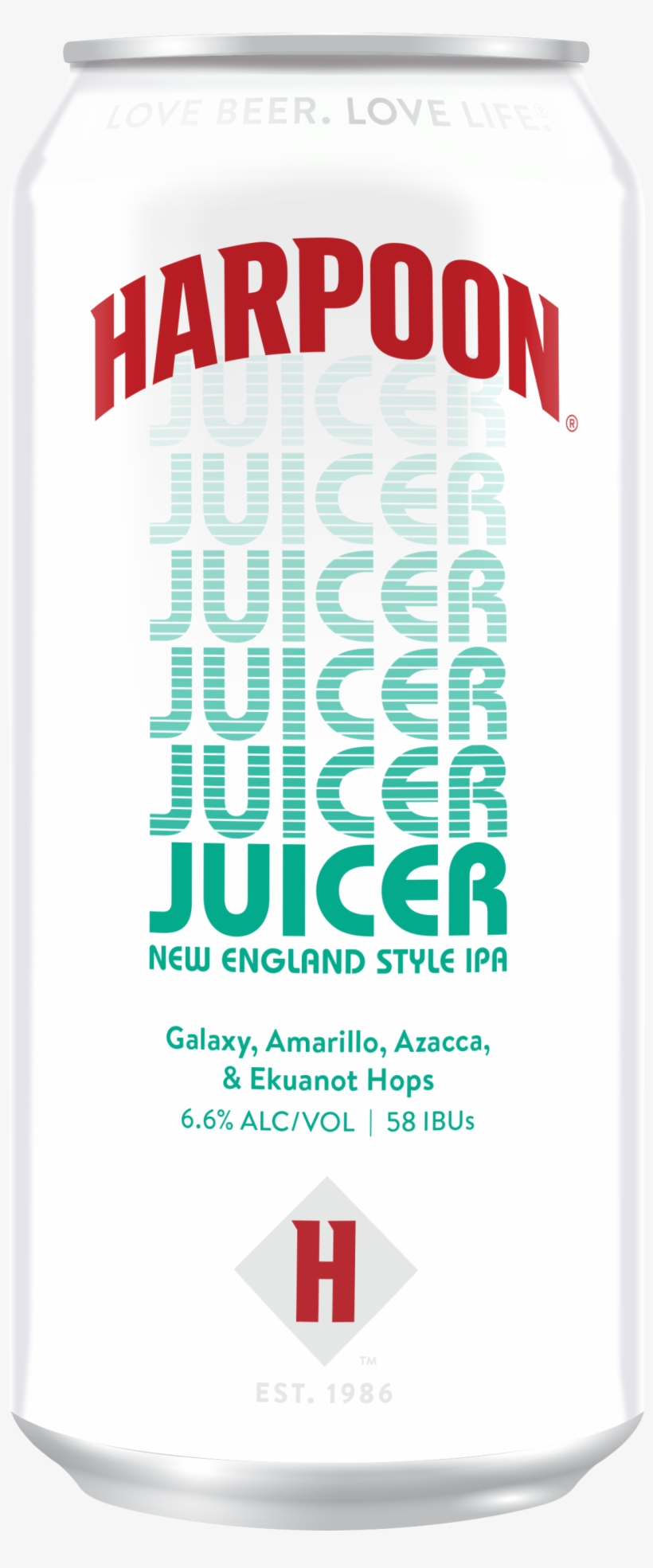 Harpoon Juicer 3 16oz Can , Pdf - Harpoon Juicer, transparent png download