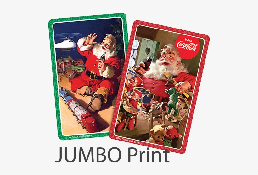 Santa's Workshop Playing Cards - Coca Cola Santa's Workshop 1000 Piece Jigsaw Puzzle, transparent png download