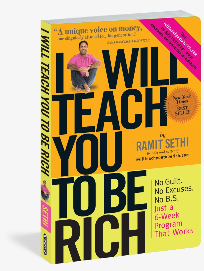 I Will Teach You To Be Rich - Ramit Sethi I Will Teach You, transparent png download