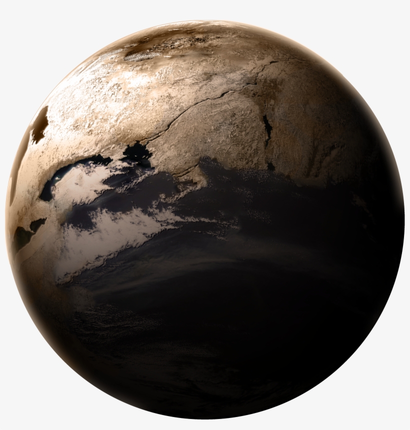 Desert Planet Stock By Commandereve- - Planets .png, transparent png download