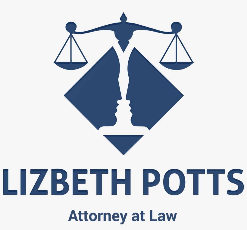 Call Lizbeth Potts, Attorney At Law Family Law Logo PNG Image
