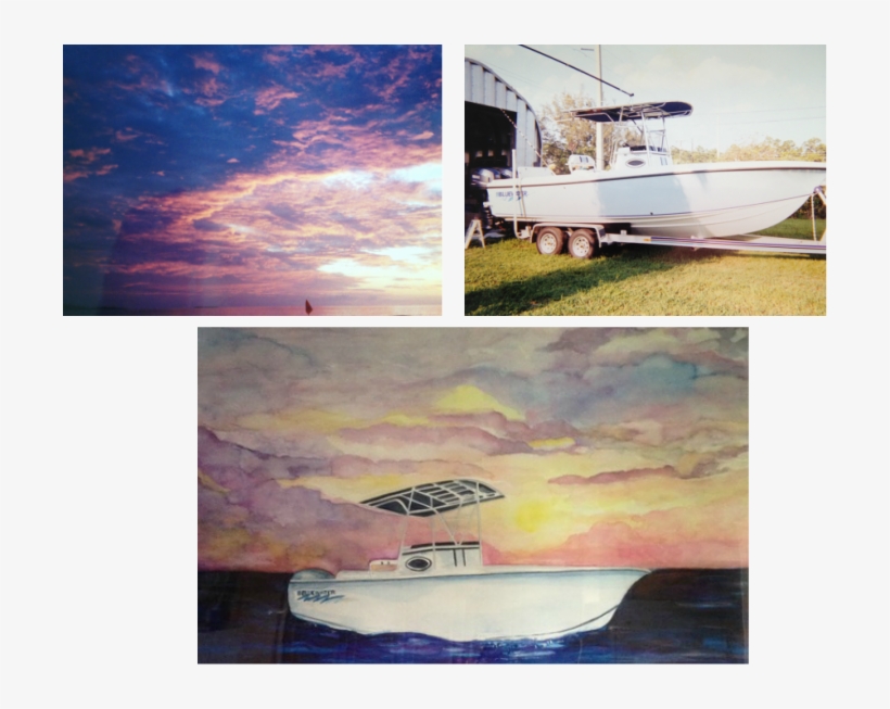 The Second One He Gave Me Was Of His Boat - Yacht, transparent png download