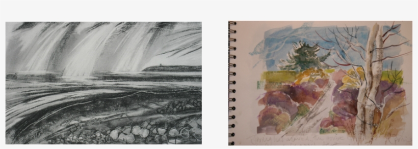 Last Light Breaks Through The Clouds Pencil And Graphite - Drawing, transparent png download