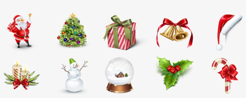 Silent Night 10 Christmas Icons - Jewelry Of The Future Red & Green Bracelet, transparent png download