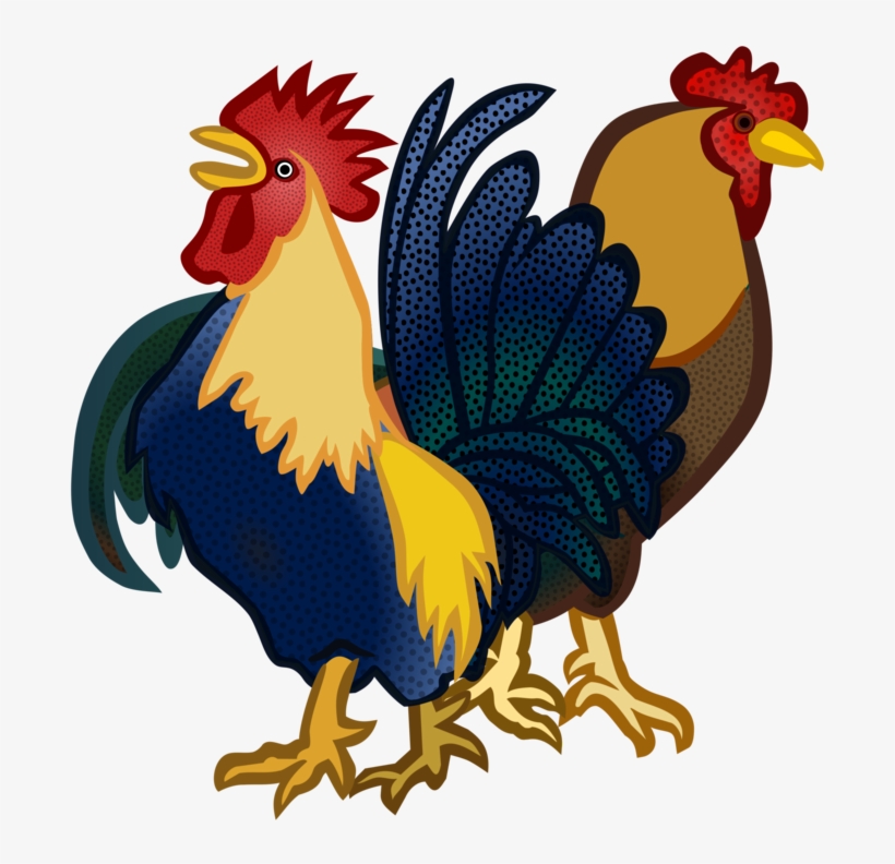 Rooster Galliformes Denizli Chicken Line Art Poultry - Have A Nice Day Good Morning Sunday, transparent png download