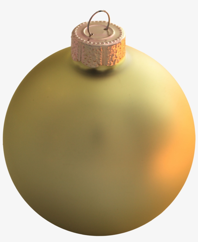 Christmas Ornaments Gold Balls, transparent png download