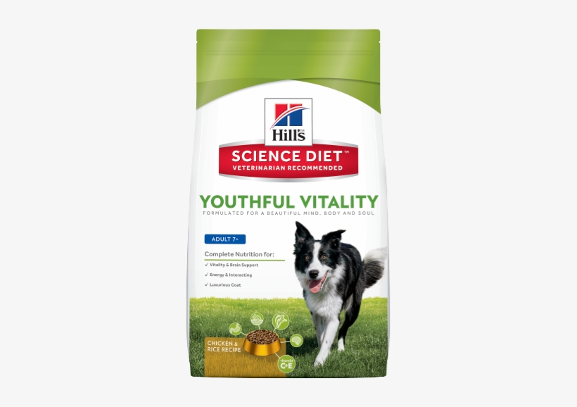 Sd Youthful Vitality Adult 7 Plus Chicken And Rice - Hill's Science Youthful Vitality, transparent png download