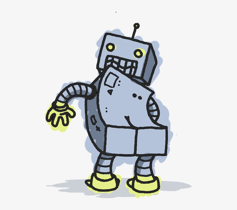 I Started The Site With My Good Pal Bronson Arcuri, - Robot Butt, transparent png download
