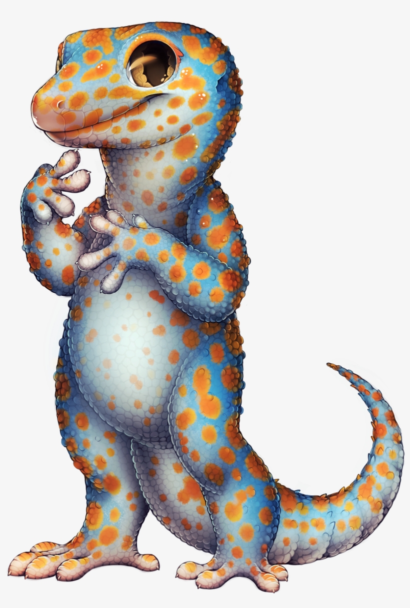 Gecko Tokay - Furvilla Gecko, transparent png download