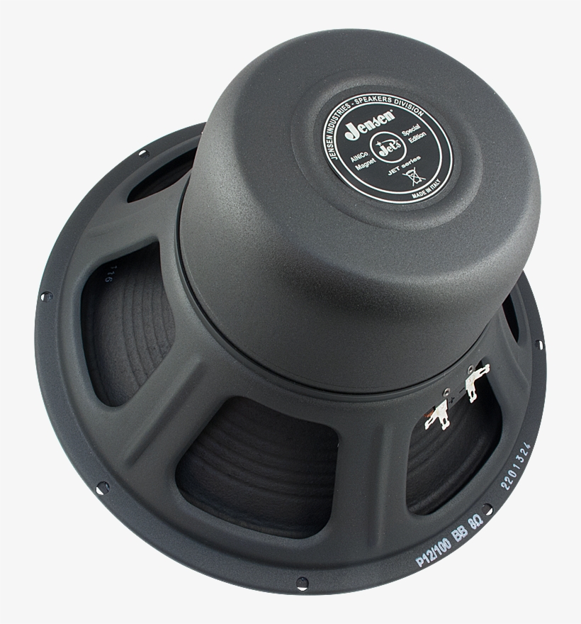 Jp12-100bb Angled View - Jensen Speakers Blackbird 12-100 Jet Guitar Speaker, transparent png download
