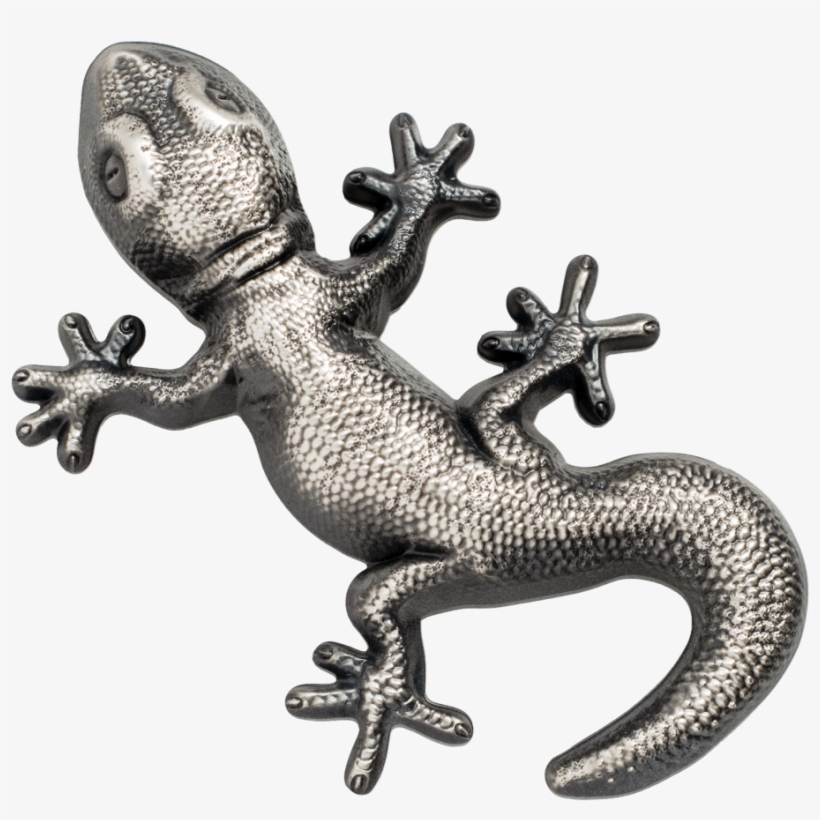 Silver Gecko - Geco, transparent png download