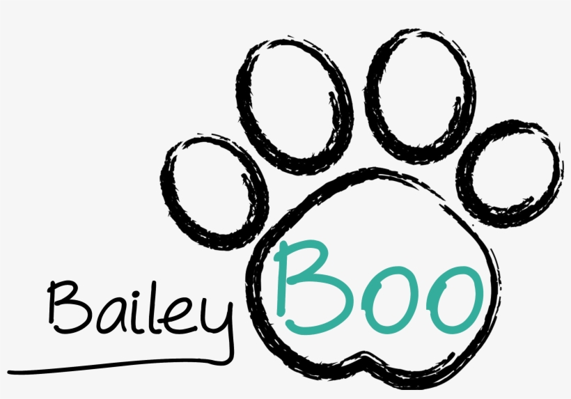 Cropped Bailey Boo Pet Care Services Final Logos 2018 - Paw, transparent png download