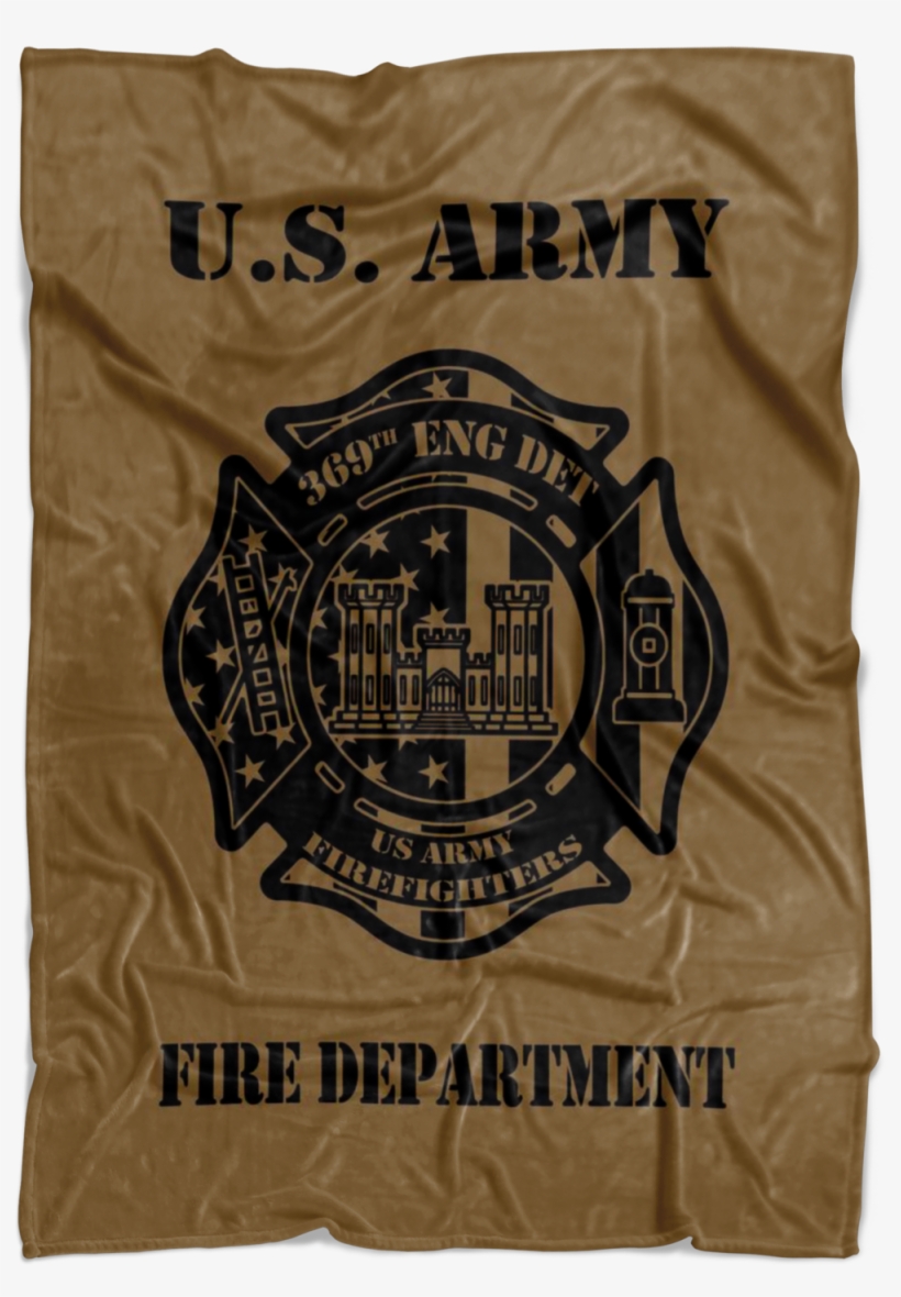 Us Army Firefighter Fleece Blanket - Blanket, transparent png download
