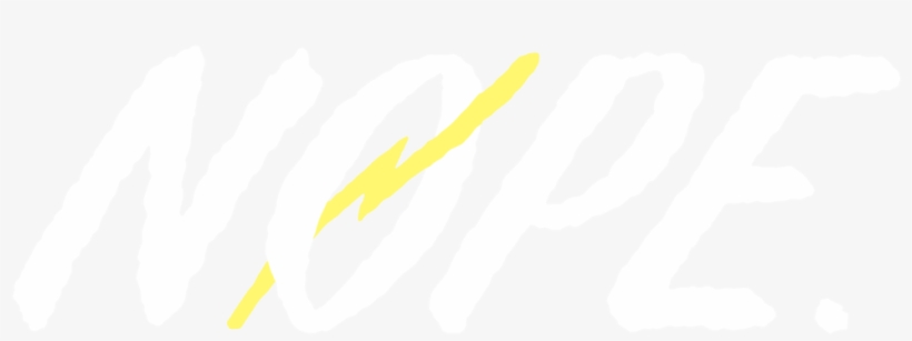 Nope Bolt Highres Png - Clothing, transparent png download