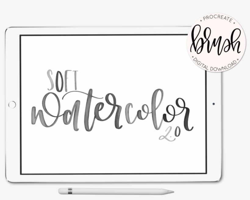 Soft Watercolor - Brush, transparent png download