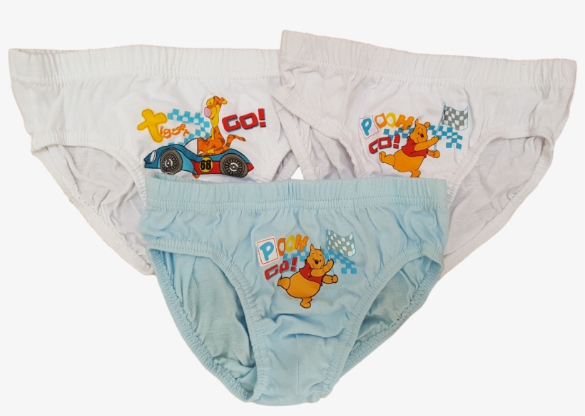 Disney Underwear Panties Child Winnie The Pooh Cotton - Jersey, transparent png download