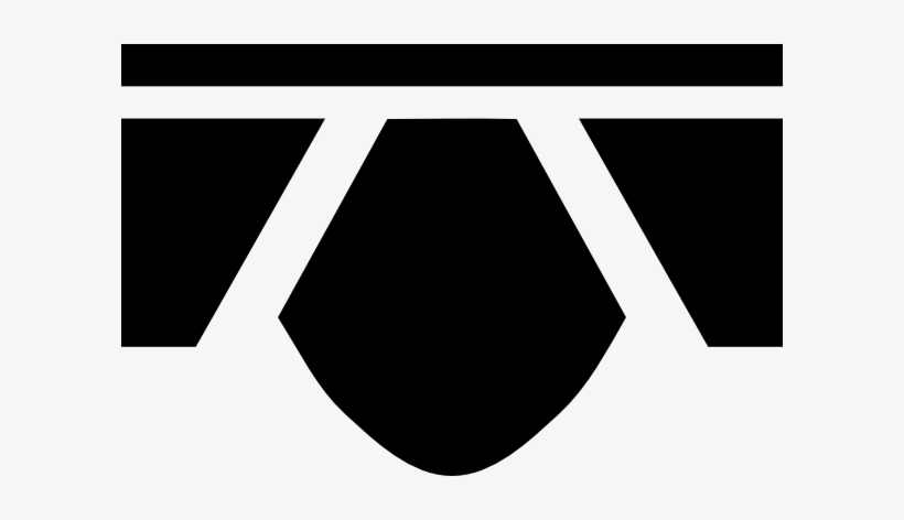 Small - Clip Art Black Underwear, transparent png download