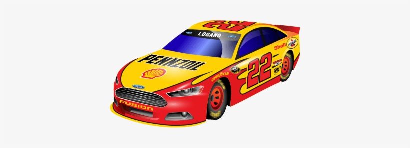 Joey Logano Car Joey Logano Car Emoji For Nascar Emoji - Joey Logano Car Transparent, transparent png download