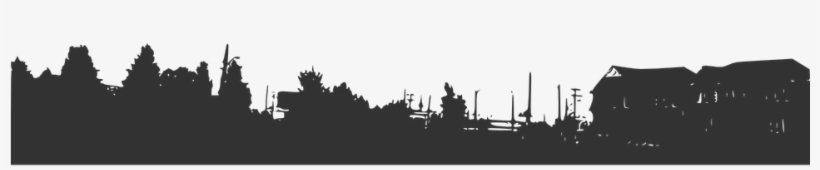 รูป เมือง ขาว ดำ, transparent png download