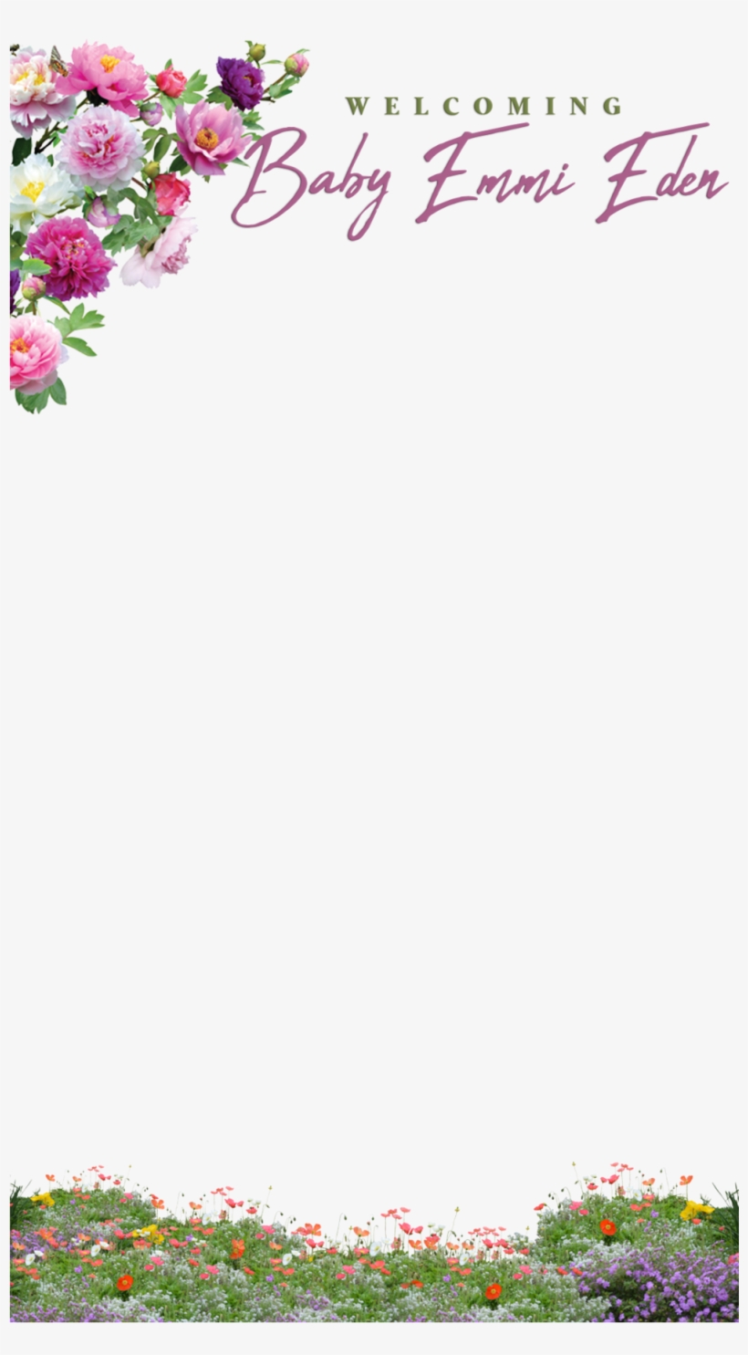 Baby Emmi Eden - , Elegant, Weiß, Blumen Visitenkarte, transparent png download