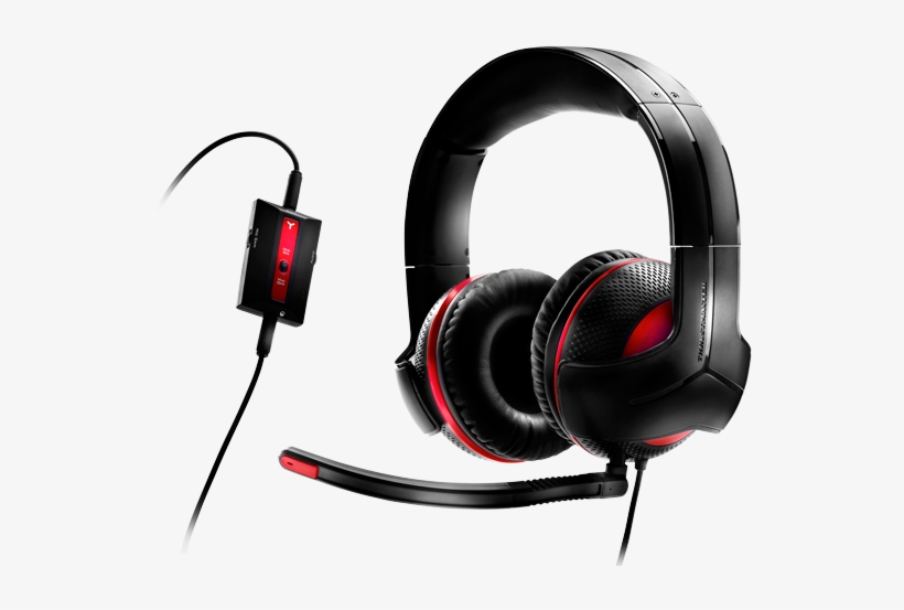 Headset - Thrustmaster Y-250c Over-ear Headset, transparent png download