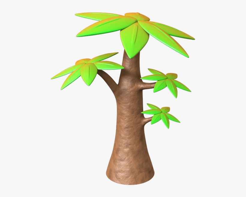 Árbol Palmera - Stickers Arbre De La Jungle, transparent png download