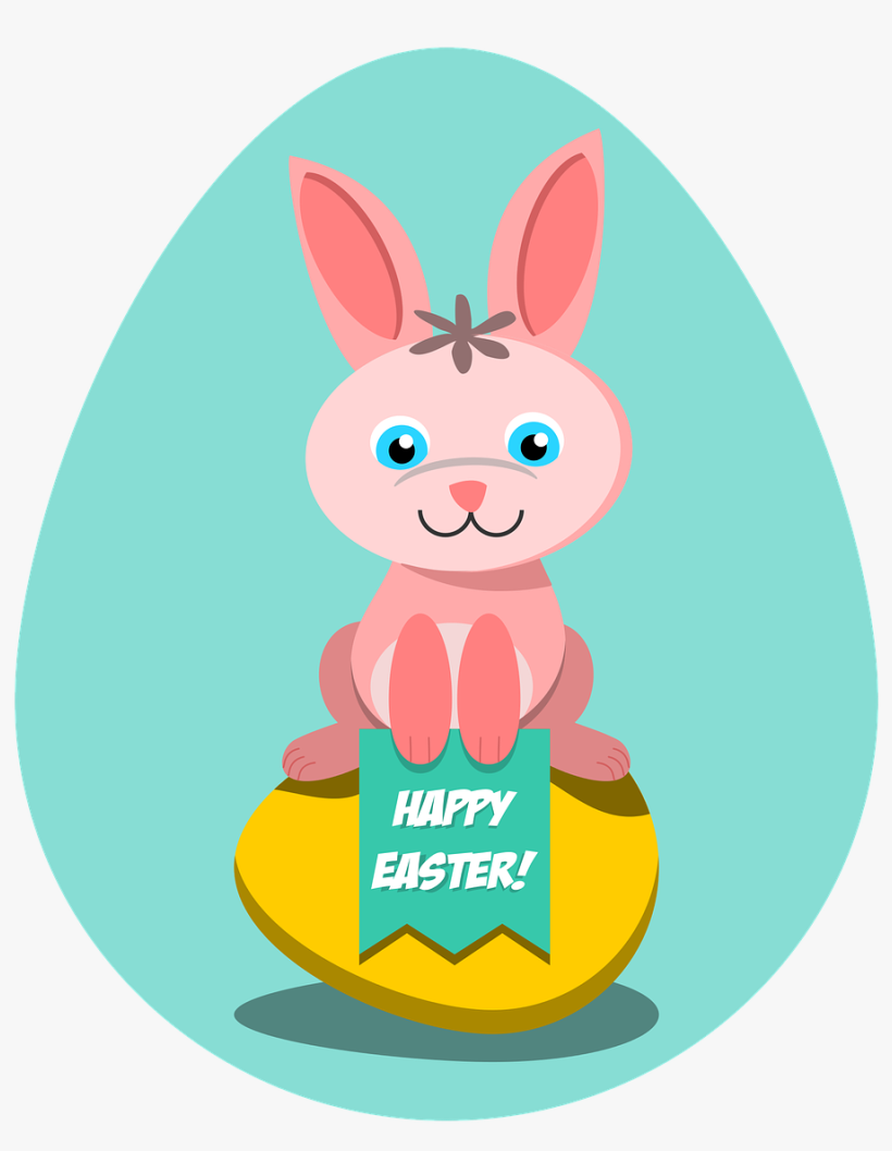 Happy Easter Clipart - Easter Coloring Books For Kids, transparent png download
