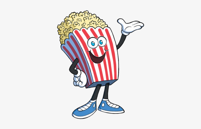 Clip Library And Wreath Sale End Notes Windsor Pack - Popcorn Character, transparent png download