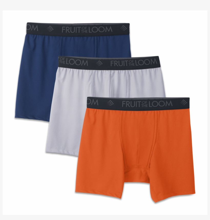 Men's 3 Pack Breathable Lightweight Micro Mesh Boxer - Fruit Of The Loom Men's 3-pack Lightweight Micro-mesh, transparent png download