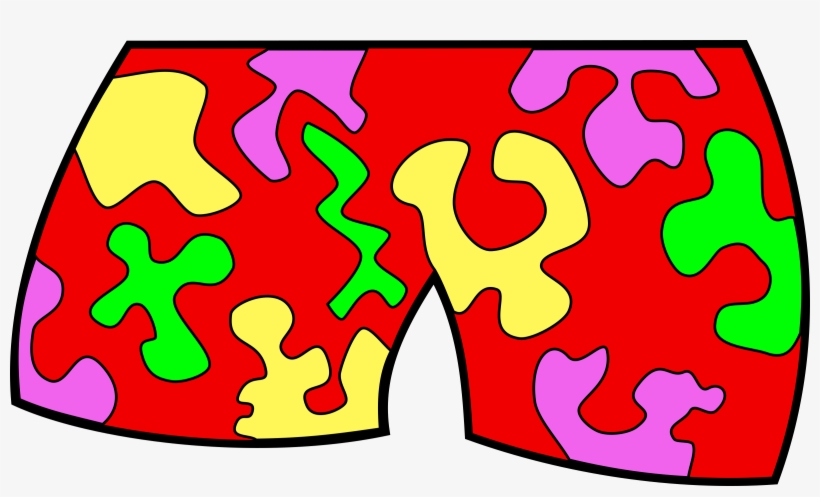 Summer Clipart Short - Bathing Suit Clip Art, transparent png download