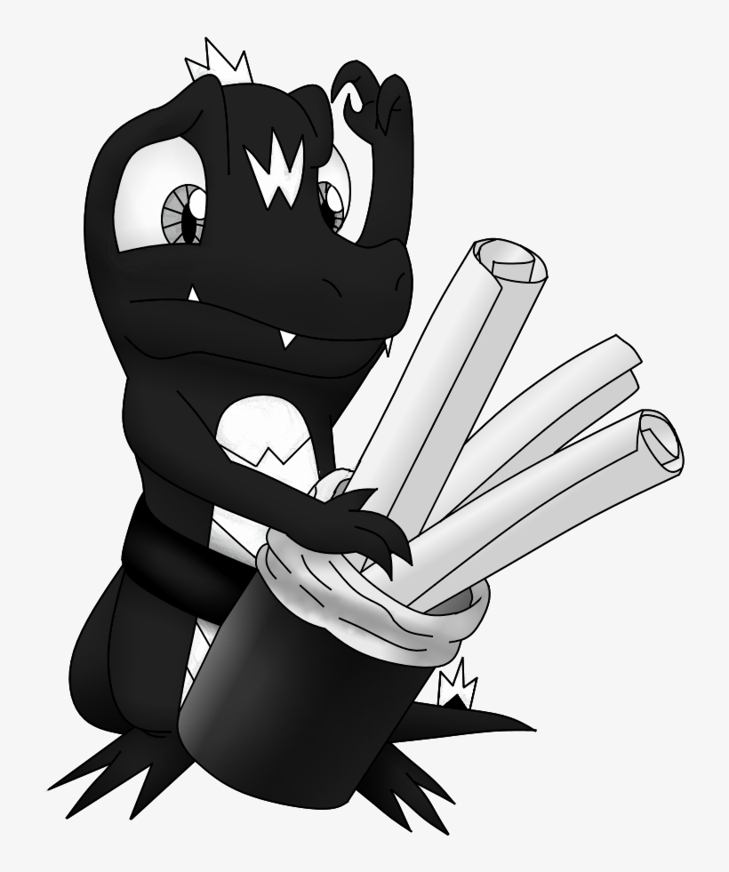 Wikira 404 Sample Black And White - Cartoon, transparent png download
