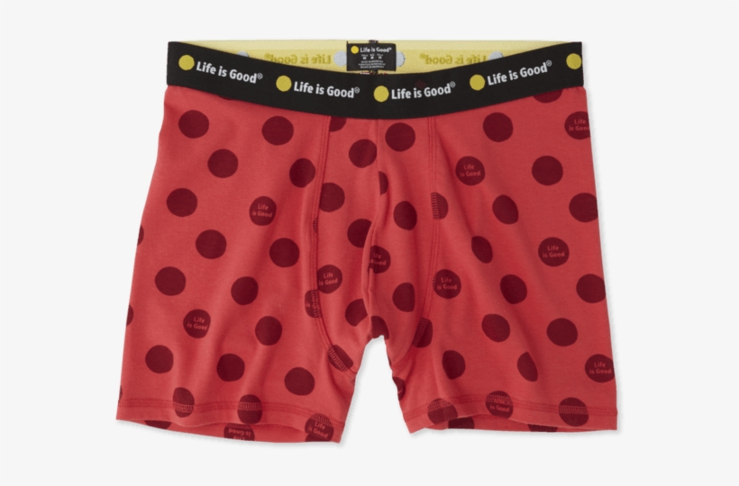 Men's Life Is Good Boxer Brief, transparent png download