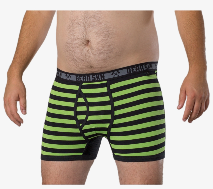 Transparent Boxers Striped - Shorts, transparent png download