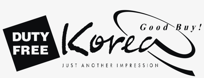 Duty Free Korea Logo Png Transparent - Korea, transparent png download