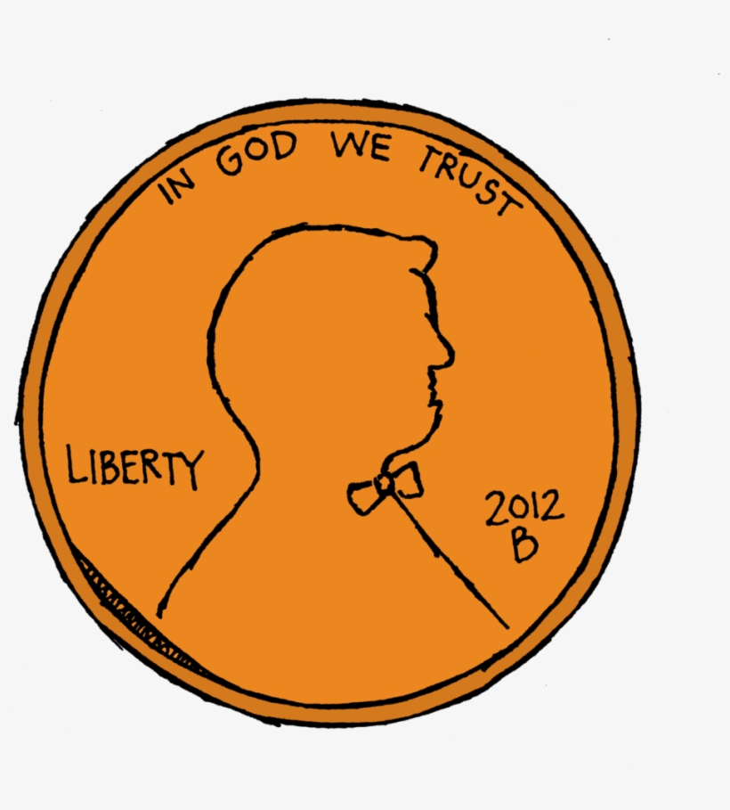 Penny Clipart Of Quarter Png Penny Heads Clear Backround - Penny Clip Art Transparent Background, transparent png download