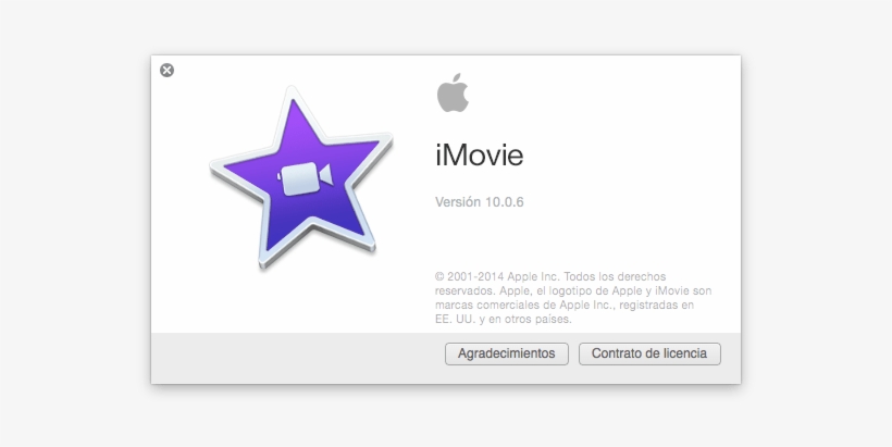 Imovie 1006 Gets Official Prores, Audio Only Export, - Xavc, transparent png download
