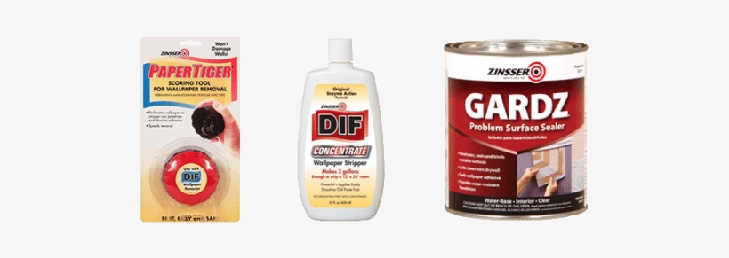 Three Products - Zinsser & Co Zinsser Gardz Qt. Damaged Dry Wall, transparent png download