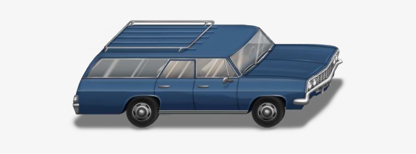 1965 Chevy Impala Station Wagon - Compact Van, transparent png download
