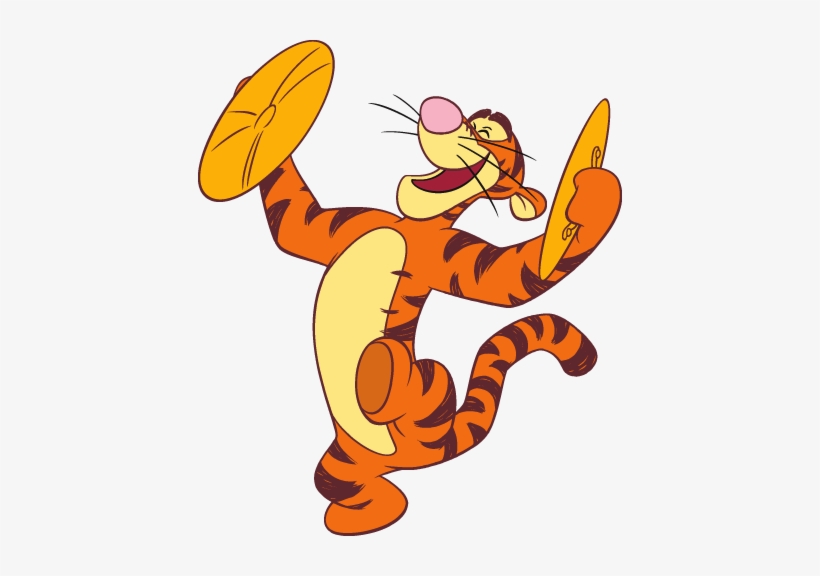 Baby - Tigger - Clipart - Baby Cymbals, transparent png download