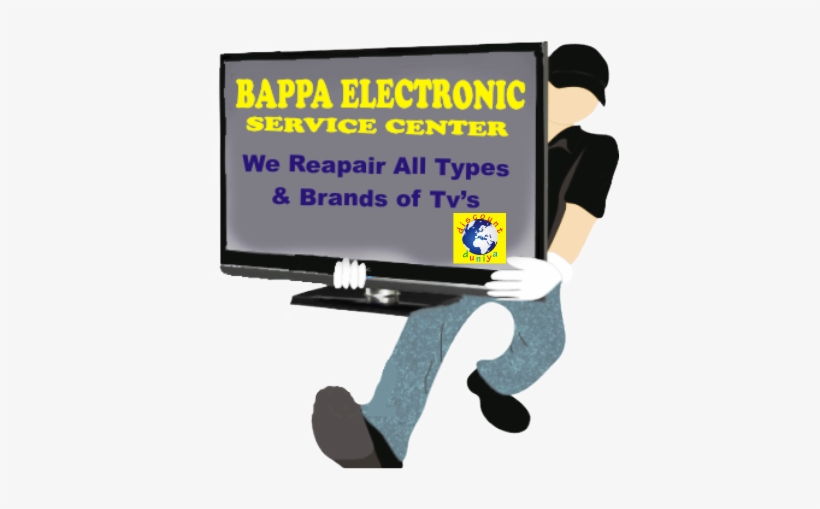 Bappa Electronic Service Center - Tv Repair, transparent png download