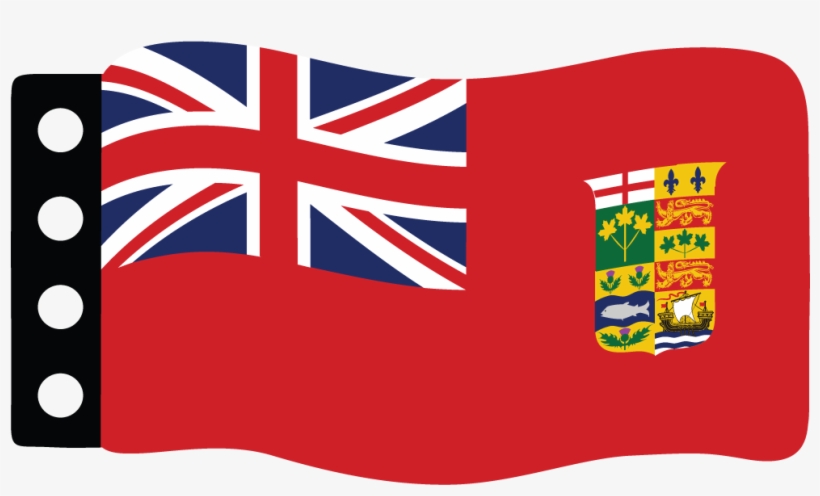 Canada - Canadian Red Ensign 1868, transparent png download